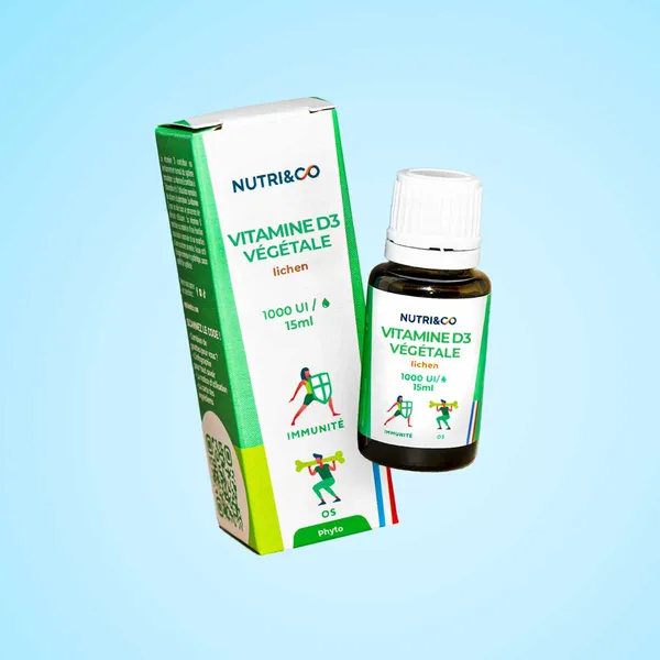 Nutri&Co Vitamine D3 Végétale