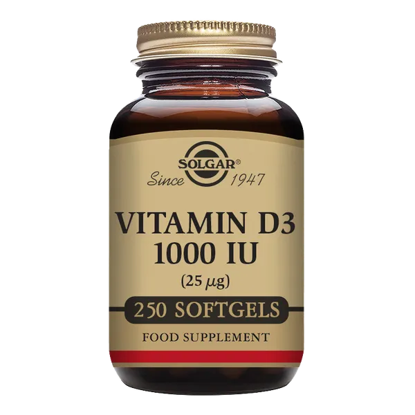 Solgar Vitamine D3 1000 UI